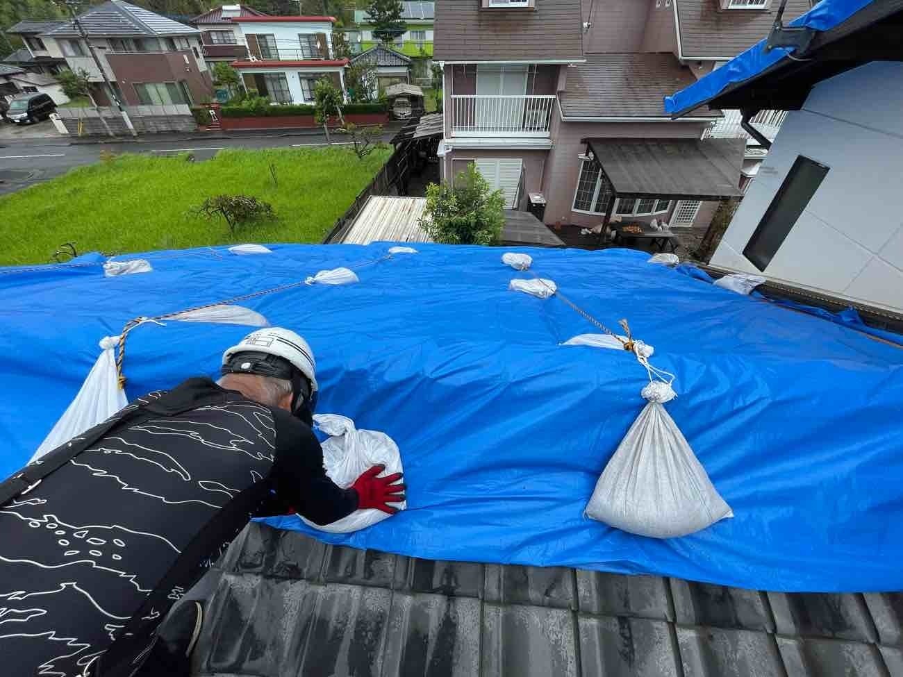 風災被害復旧もお任せください - Before